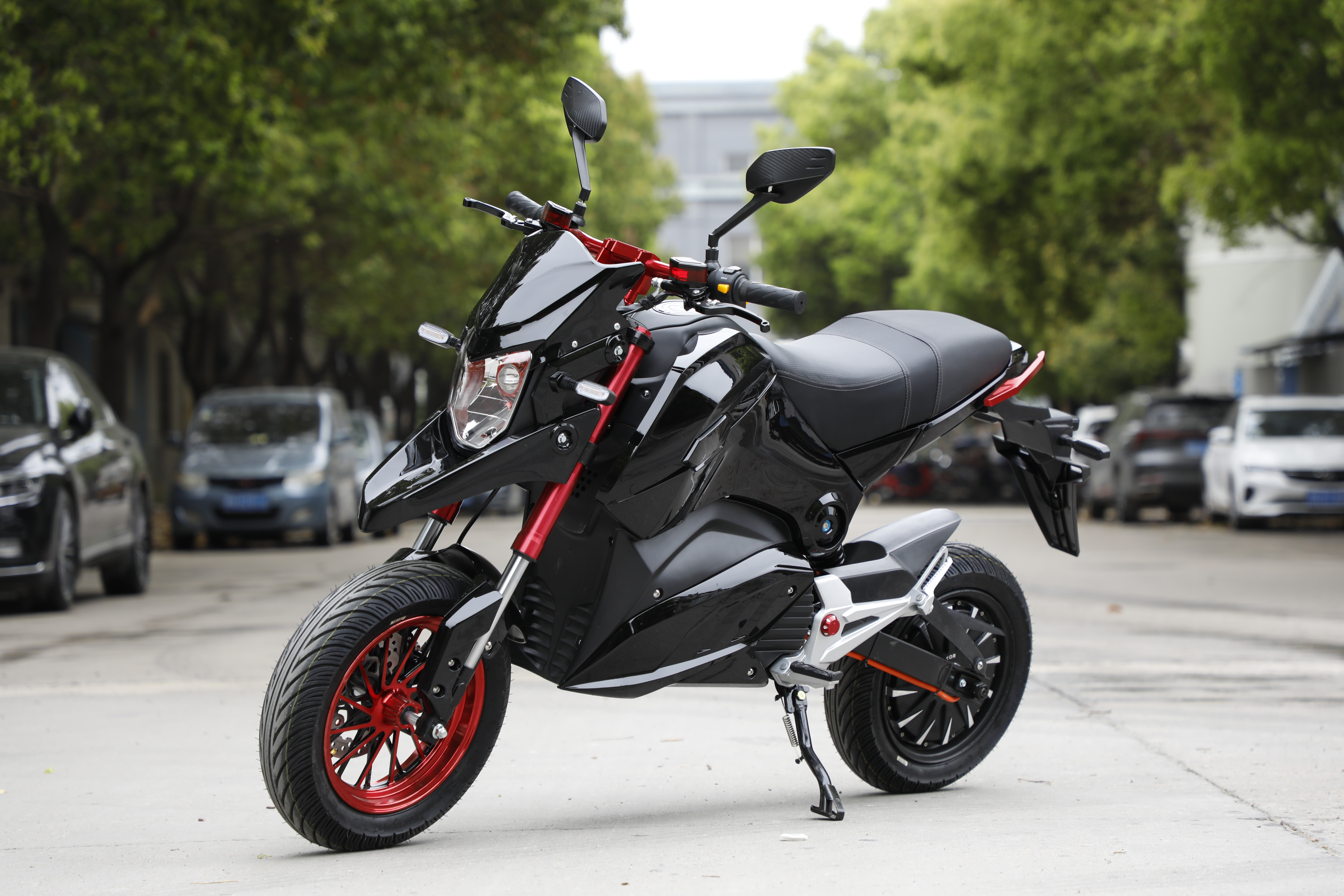 Exploring the Power of Electric Motorcycles on High-Speed Roads